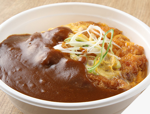 かつ丼カレー